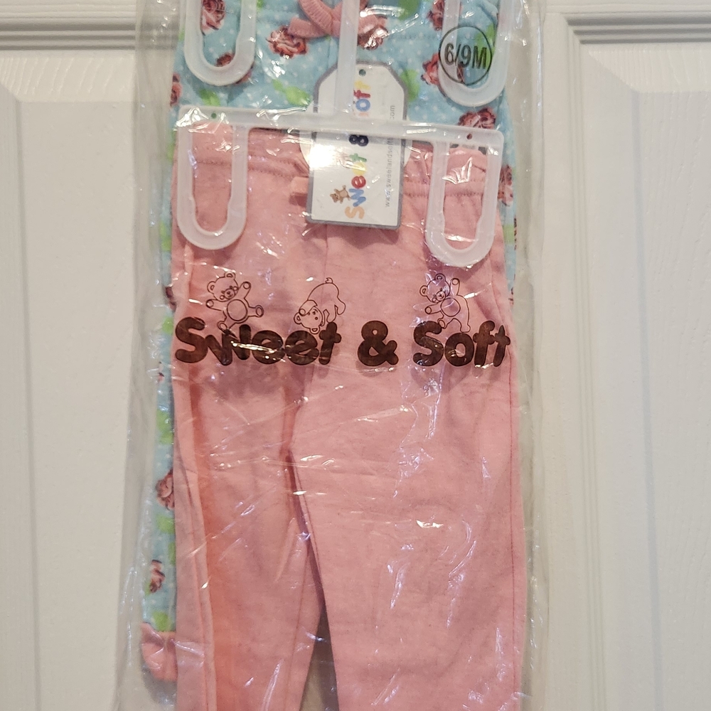 Sweet & Soft Baby Pants 6-9 Months